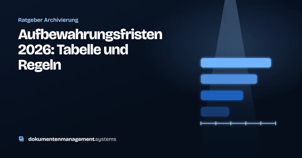 Schaubild: unterschiedlich lange Balken über einer Zeitskala unter einem Lichtkegel auf dunkelblauem Grund